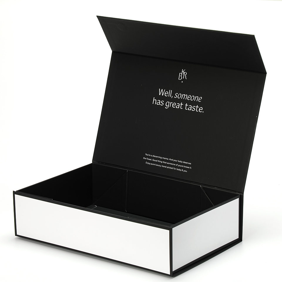 Luxury Skincare Packaging - Custom Printed Holographic Logo Luxury Rigid