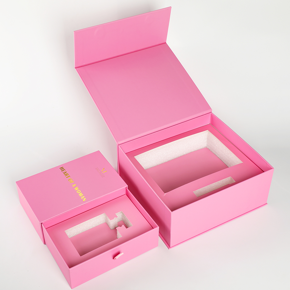 Custom Luxury Pink With Paper  - đánh giá và giá Luxury Skincare Christmas Gifts