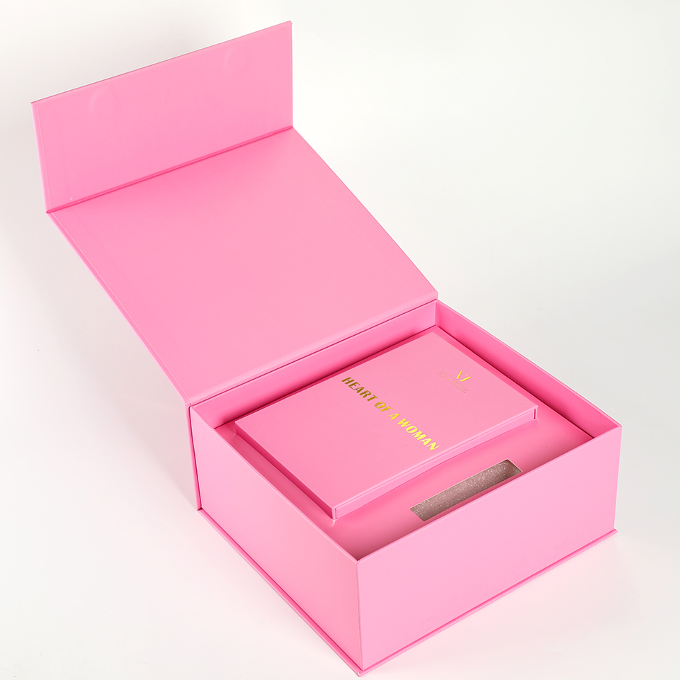 Custom Luxury Pink With Paper  - đánh giá và giá Luxury Skincare Christmas Gifts