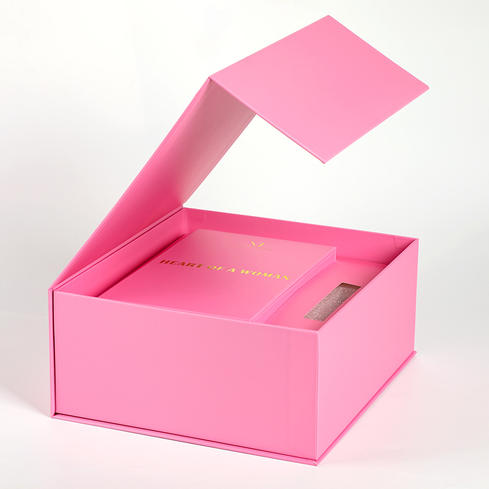 Custom Luxury Pink With Paper  - đánh giá và giá Luxury Skincare Christmas Gifts